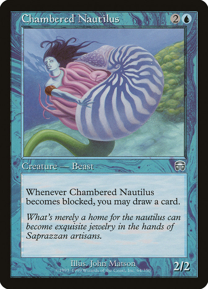 Chambered Nautilus [Mercadian Masques] - Devastation Store | Devastation Store