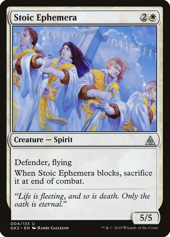Stoic Ephemera [Ravnica Allegiance Guild Kit] | Devastation Store
