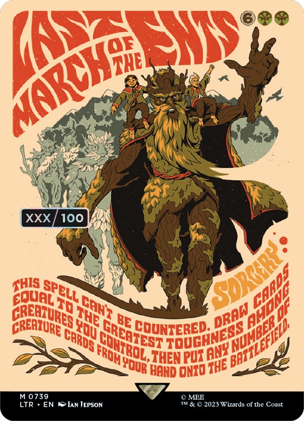 Last March of the Ents (Borderless Poster) (Serialized) [The Lord of the Rings: Tales of Middle-Earth] | Devastation Store