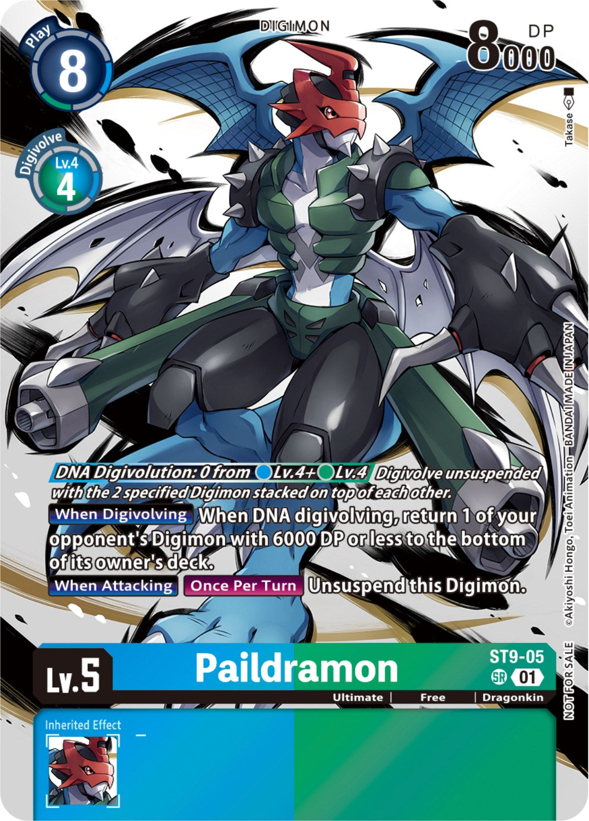 Paildramon [ST9-05] (Tamer Party Pack -The Beginning-) [Starter Deck: Ultimate Ancient Dragon] | Devastation Store