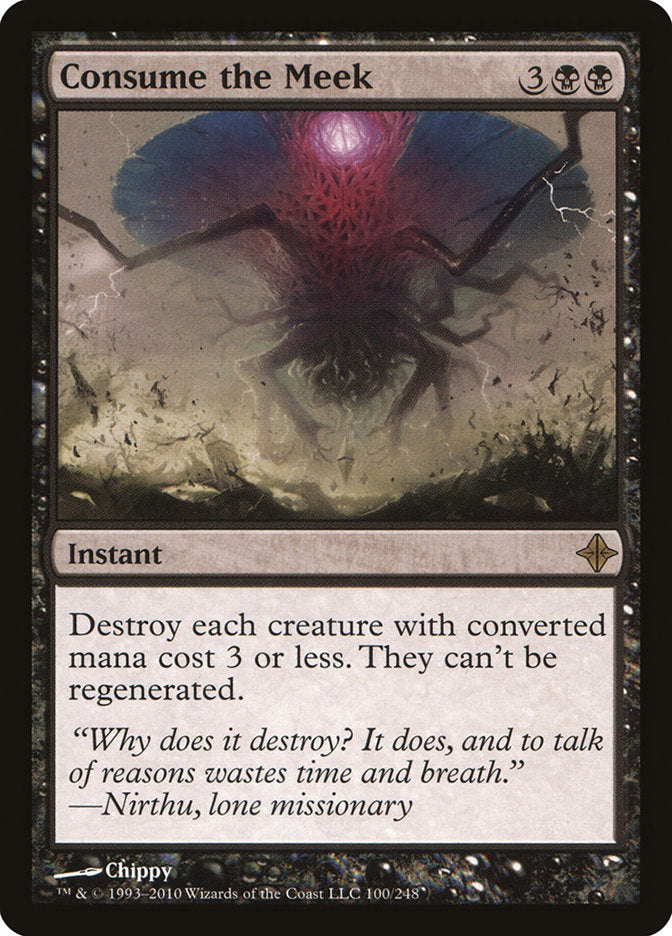 Consume the Meek [Rise of the Eldrazi] | Devastation Store