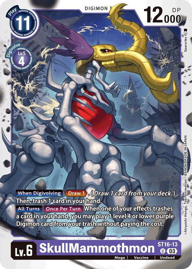 SkullMammothmon [ST16-13] [Starter Deck: Wolf of Friendship] | Devastation Store