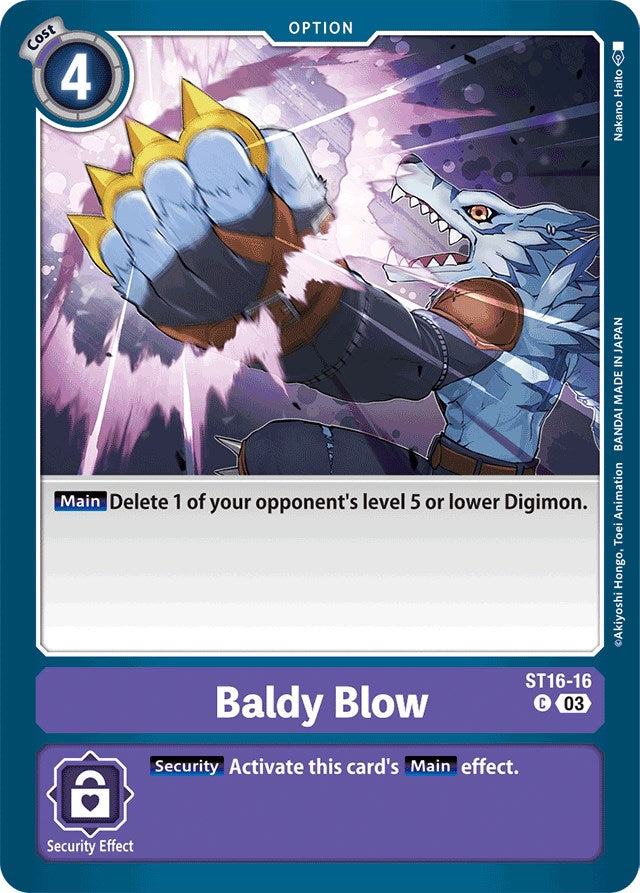 Baldy Blow [ST16-16] [Starter Deck: Wolf of Friendship] | Devastation Store