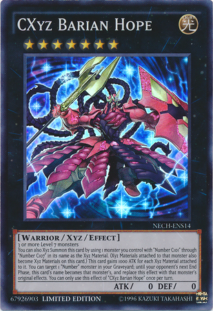 CXyz Barian Hope (SE) [NECH-ENS14] Super Rare | Devastation Store