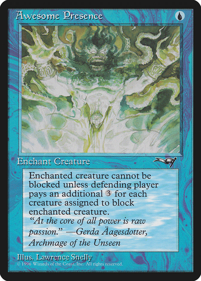 Awesome Presence (Creature Facing) [Alliances] - Devastation Store | Devastation Store