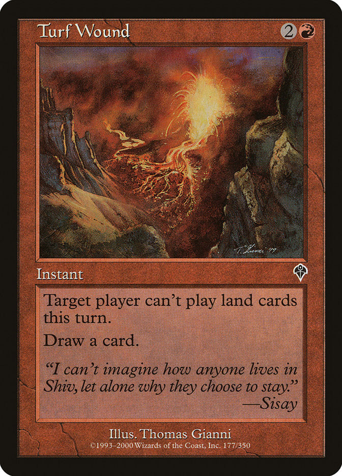 Turf Wound [Invasion] | Devastation Store