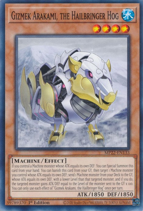 Gizmek Arakami, the Hailbringer Hog [MP22-EN133] Common | Devastation Store