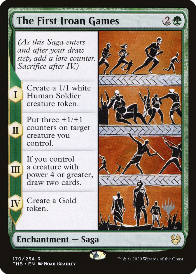 The First Iroan Games (Promo Pack) [Theros Beyond Death Promos] | Devastation Store