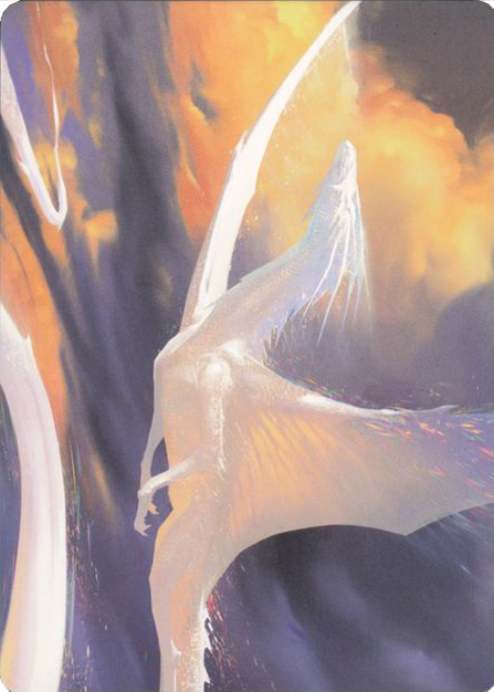 Timeless Dragon Art Card [Modern Horizons 2 Art Series] | Devastation Store