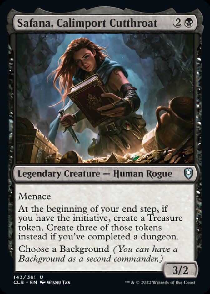 Safana, Calimport Cutthroat [Commander Legends: Battle for Baldur's Gate] | Devastation Store