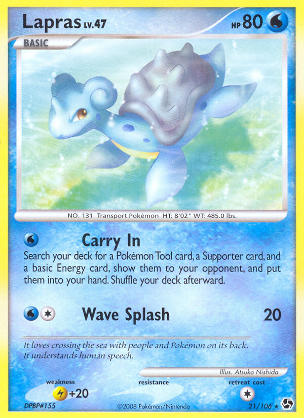 Lapras (21/106) [Diamond & Pearl: Great Encounters] | Devastation Store