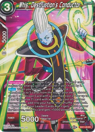 Whis, Destruction's Conductor [EX11-03] | Devastation Store