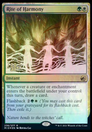 Rite of Harmony [Innistrad: Midnight Hunt Prerelease Promos] | Devastation Store