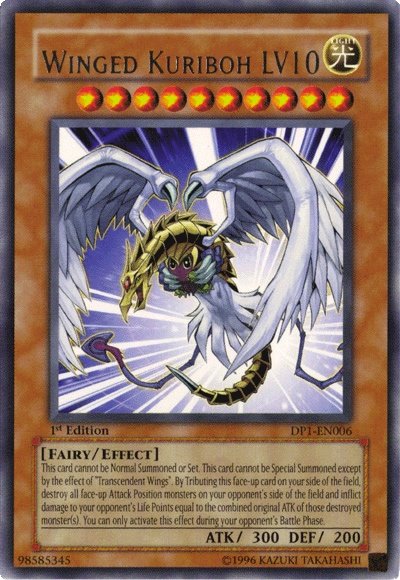 Winged Kuriboh LV10 [DP1-EN006] Rare | Devastation Store