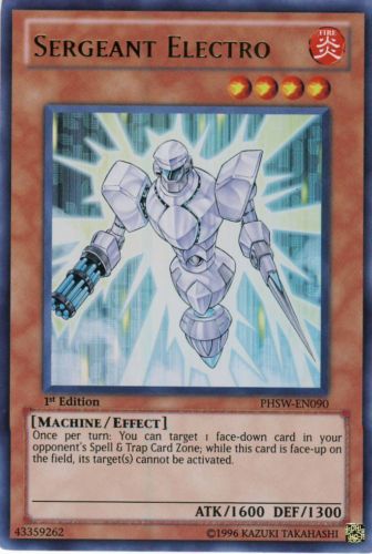 Sergeant Electro [PHSW-EN090] Ultra Rare | Devastation Store