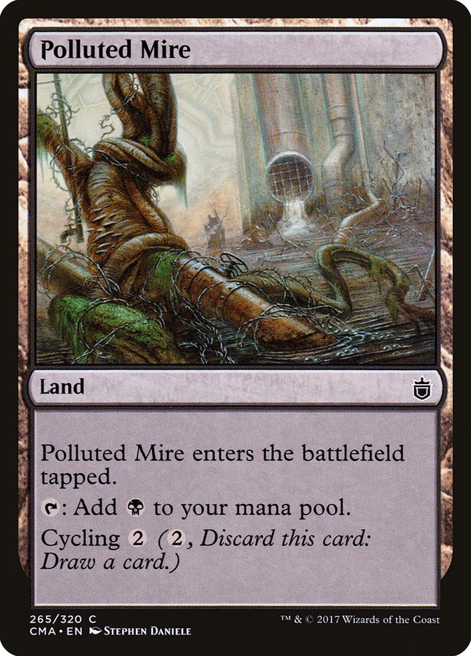 Polluted Mire [Commander Anthology] | Devastation Store