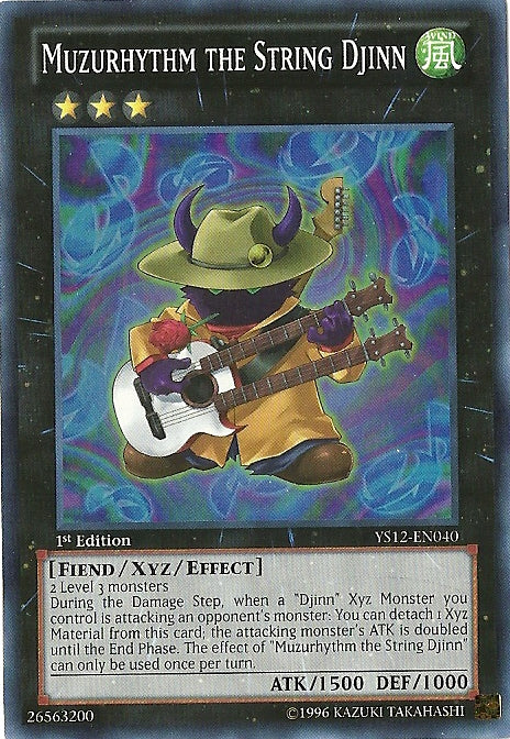 Muzurhythm the String Djinn [YS12-EN040] Super Rare | Devastation Store