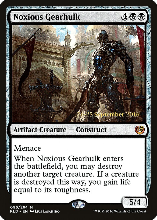 Noxious Gearhulk  [Kaladesh Prerelease Promos] - Devastation Store | Devastation Store
