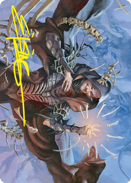 Valentin, Dean of the Vein Art Card (Gold-Stamped Signature) [Strixhaven: School of Mages Art Series] | Devastation Store