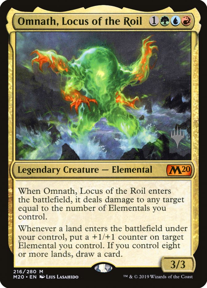 Omnath, Locus of the Roil (Promo Pack) [Core Set 2020 Promos] | Devastation Store