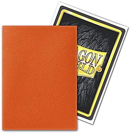 Dragon Shield Matte Sleeve - Tangarine 100ct | Devastation Store