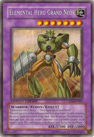 Elemental Hero Grand Neos [CT04-EN001] Secret Rare | Devastation Store