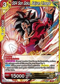 SS4 Son Goku, Saiyan Lineage [BT9-094] | Devastation Store