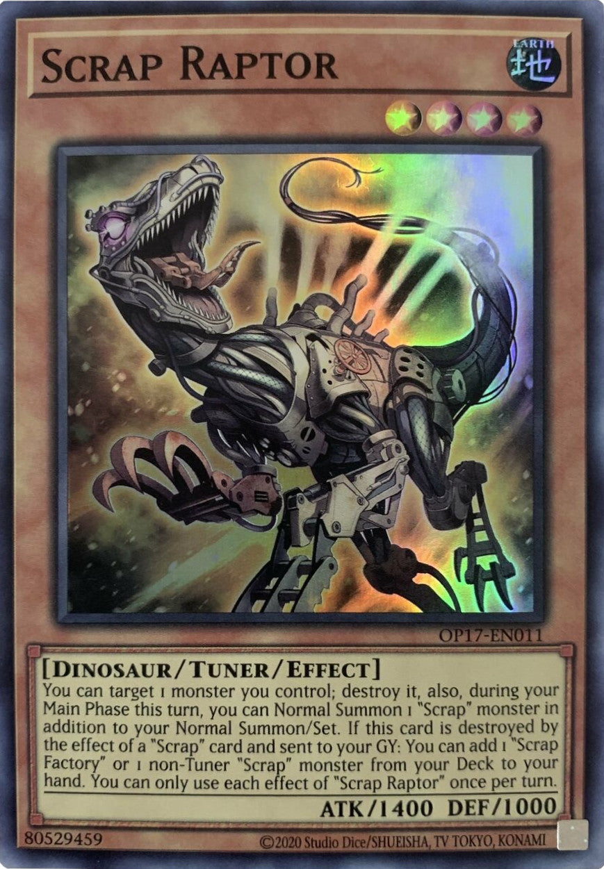 Scrap Raptor [OP17-EN011] Super Rare | Devastation Store