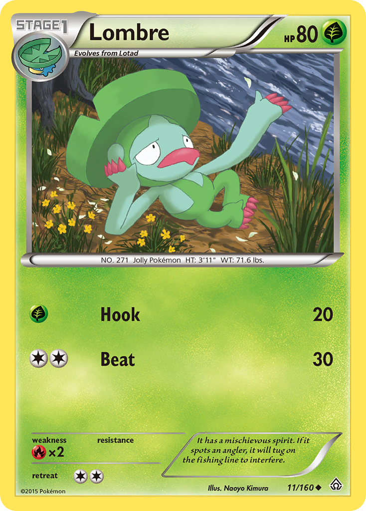 Lombre (11/160) [XY: Primal Clash] | Devastation Store