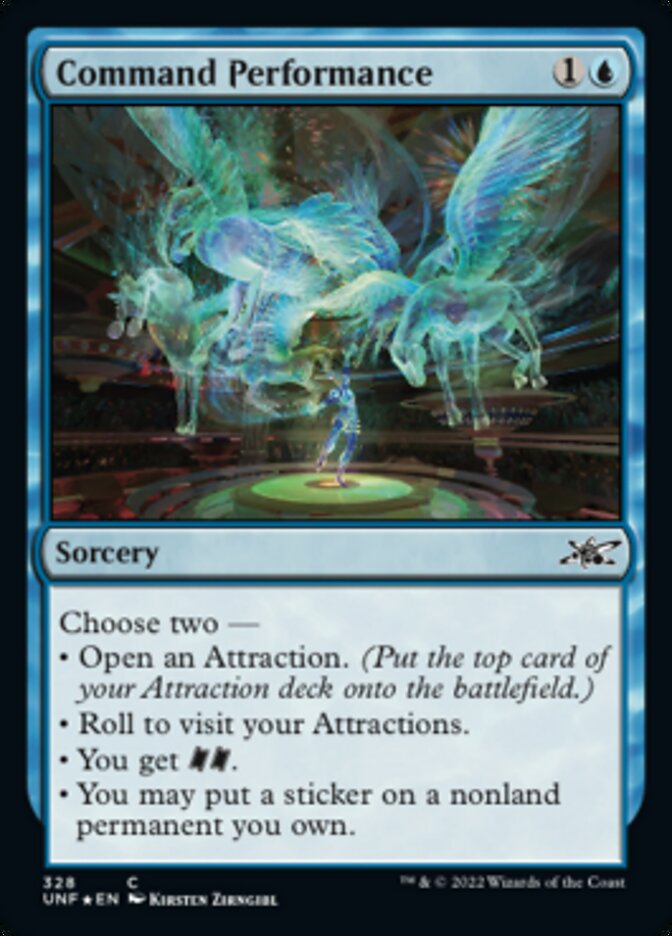 Command Performance (Galaxy Foil) [Unfinity] | Devastation Store