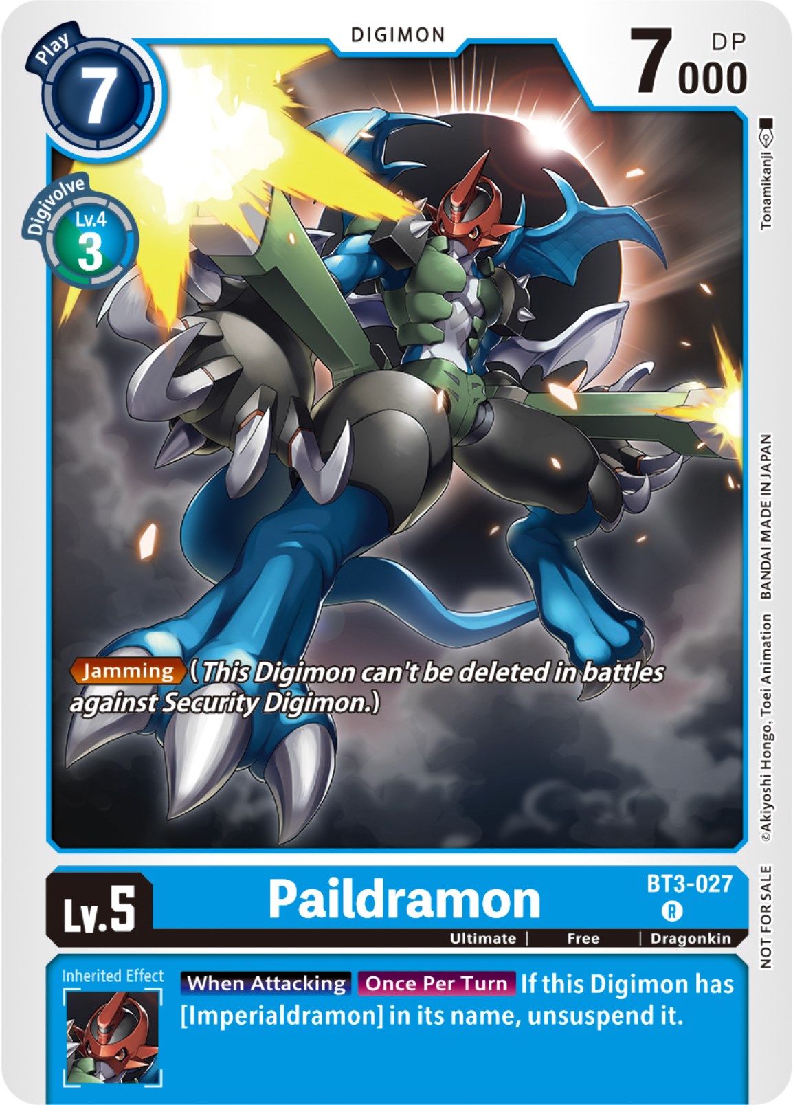 Paildramon [BT3-027] (NYCC 2023 Demo Deck) [Release Special Booster Ver.1.5] | Devastation Store