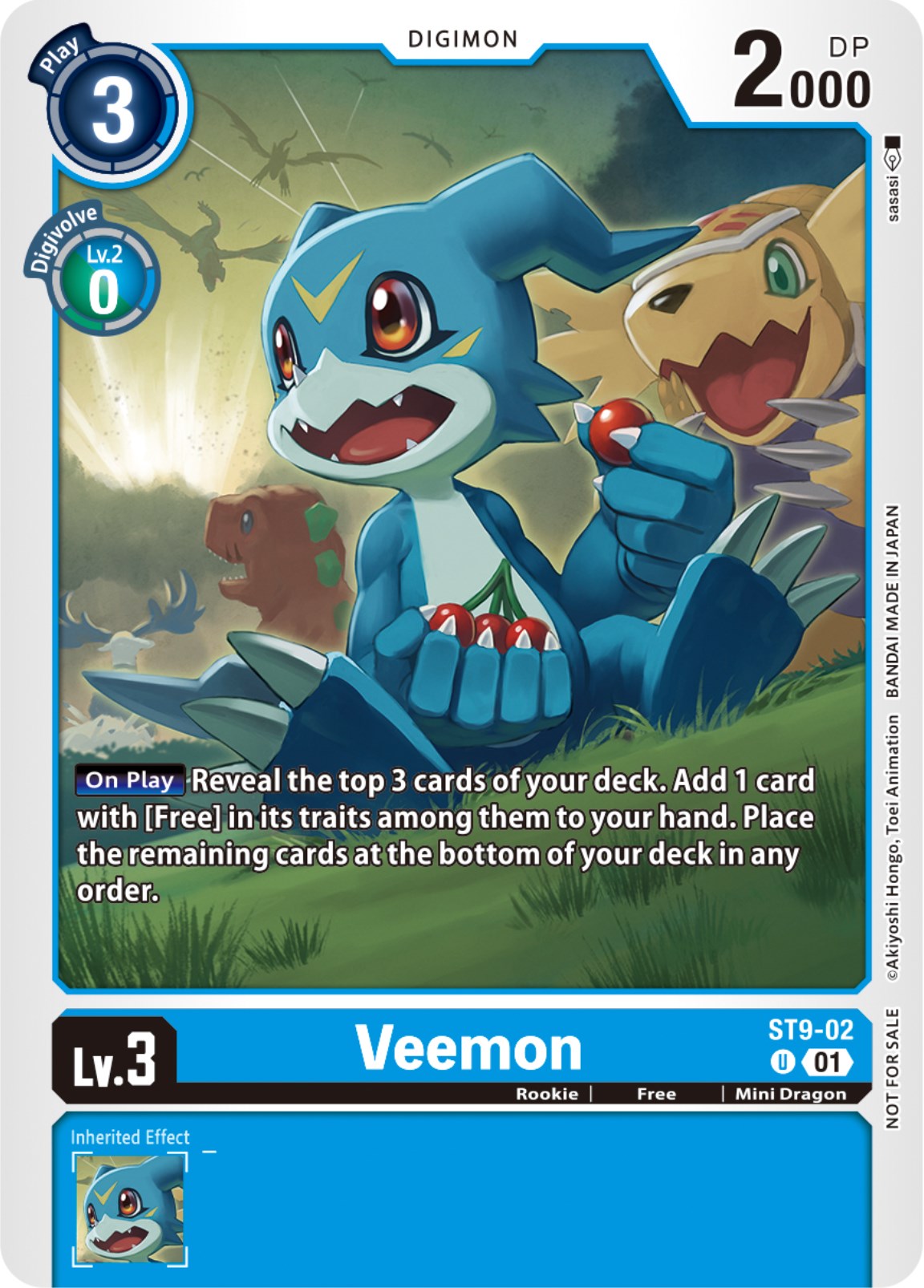 Veemon [ST9-02] (NYCC 2023 Demo Deck) [Starter Deck: Ultimate Ancient Dragon] | Devastation Store