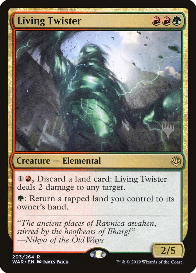 Living Twister (Promo Pack) [War of the Spark Promos] | Devastation Store
