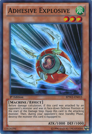 Adhesive Explosive [BPW2-EN015] Super Rare | Devastation Store