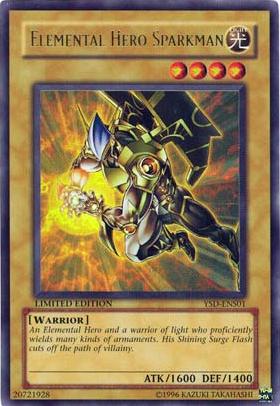 Elemental HERO Sparkman [YSD-ENS01] Ultra Rare | Devastation Store