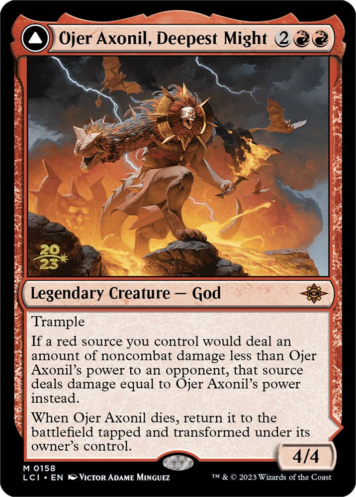 Ojer Axonil, Deepest Might [The Lost Caverns of Ixalan Prerelease Cards] | Devastation Store