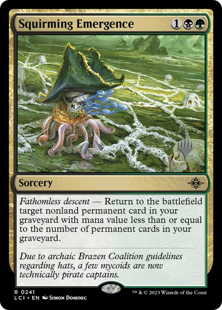 Squirming Emergence (Promo Pack) [The Lost Caverns of Ixalan Promos] | Devastation Store