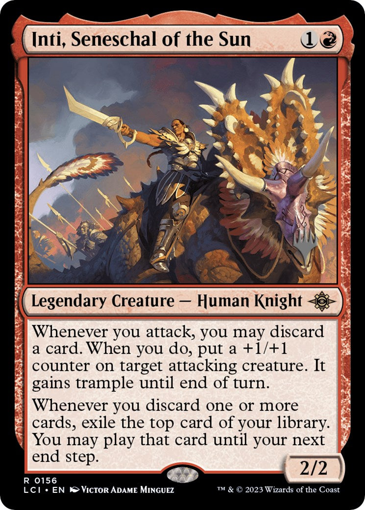 Inti, Seneschal of the Sun (Promo Pack) [The Lost Caverns of Ixalan Promos] | Devastation Store