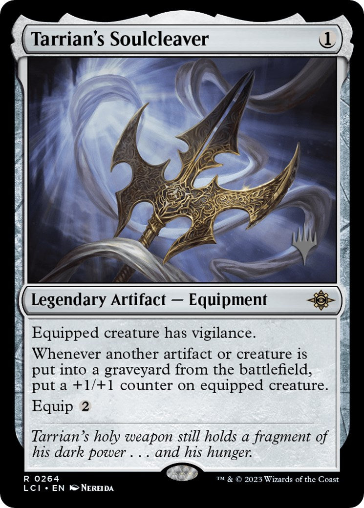 Tarrian's Soulcleaver (Promo Pack) [The Lost Caverns of Ixalan Promos] | Devastation Store