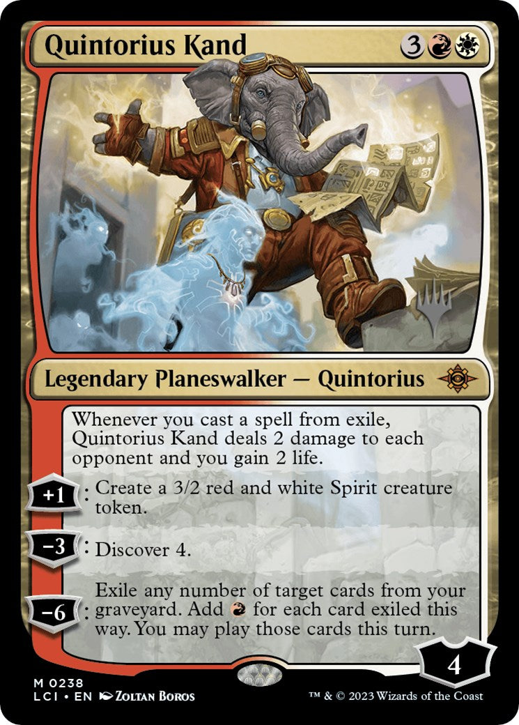 Quintorius Kand (Promo Pack) [The Lost Caverns of Ixalan Promos] | Devastation Store