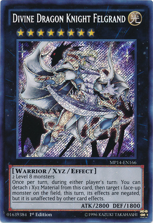 Divine Dragon Knight Felgrand [MP14-EN166] Secret Rare | Devastation Store