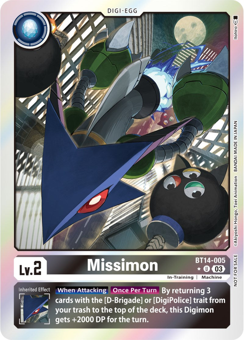 Missimon [BT14-005] (Blast Ace Box Promotion Pack) [Blast Ace] | Devastation Store