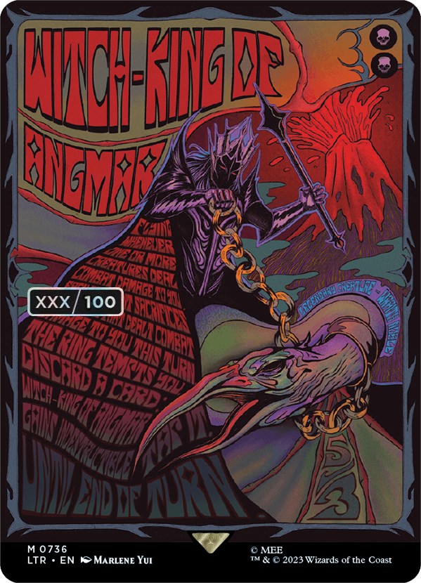 Witch-king of Angmar (Borderless Poster) (Serialized) [The Lord of the Rings: Tales of Middle-Earth] | Devastation Store