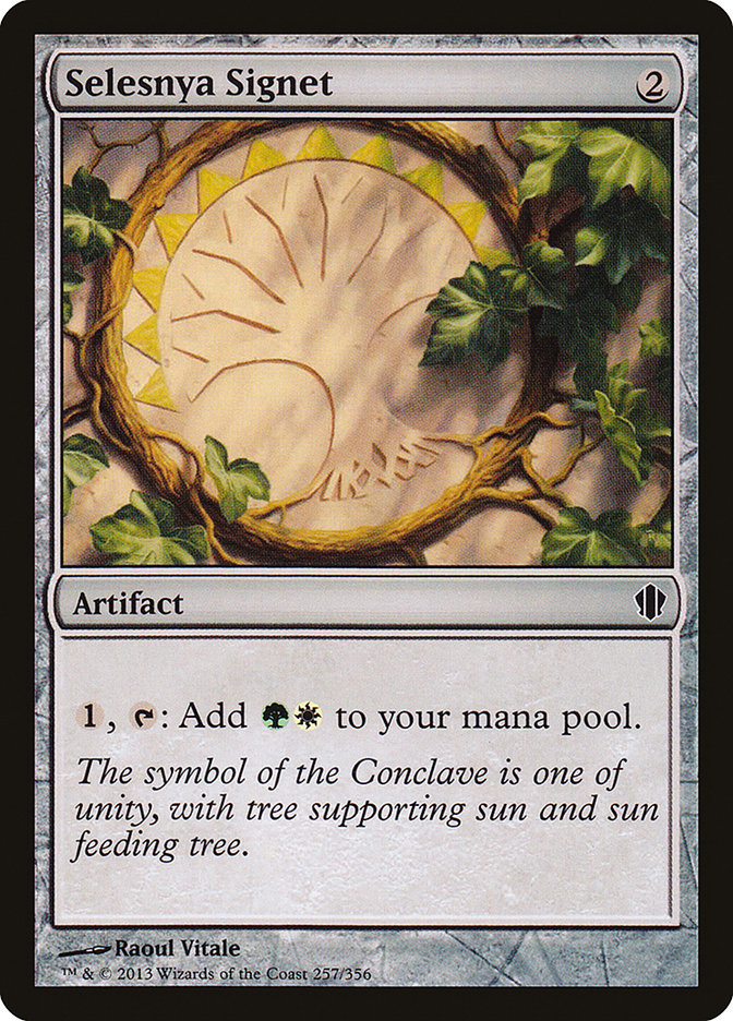 Selesnya Signet [Commander 2013] | Devastation Store