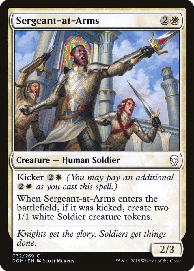 Sergeant-at-Arms [Dominaria] | Devastation Store