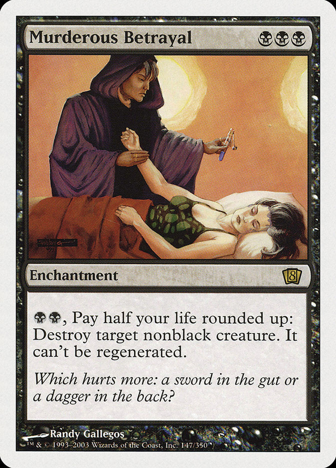 Murderous Betrayal [Eighth Edition] - Devastation Store | Devastation Store