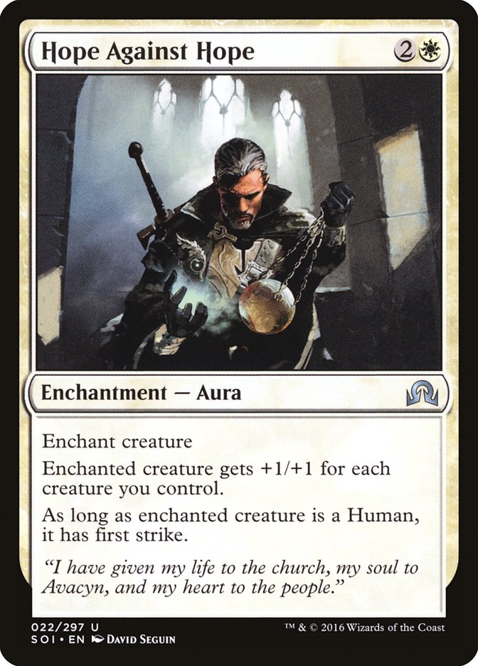 Hope Against Hope [Shadows over Innistrad] | Devastation Store