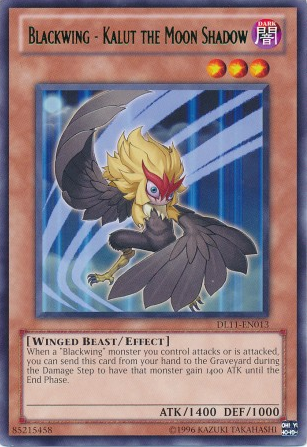 Blackwing - Kalut the Moon Shadow (Green) [DL11-EN013] Rare | Devastation Store