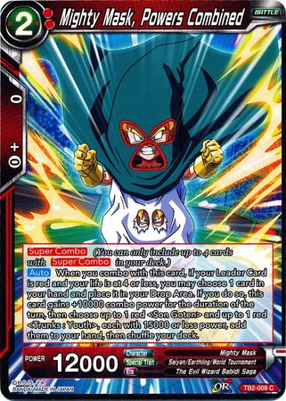 Mighty Mask, Powers Combined [TB2-008] | Devastation Store