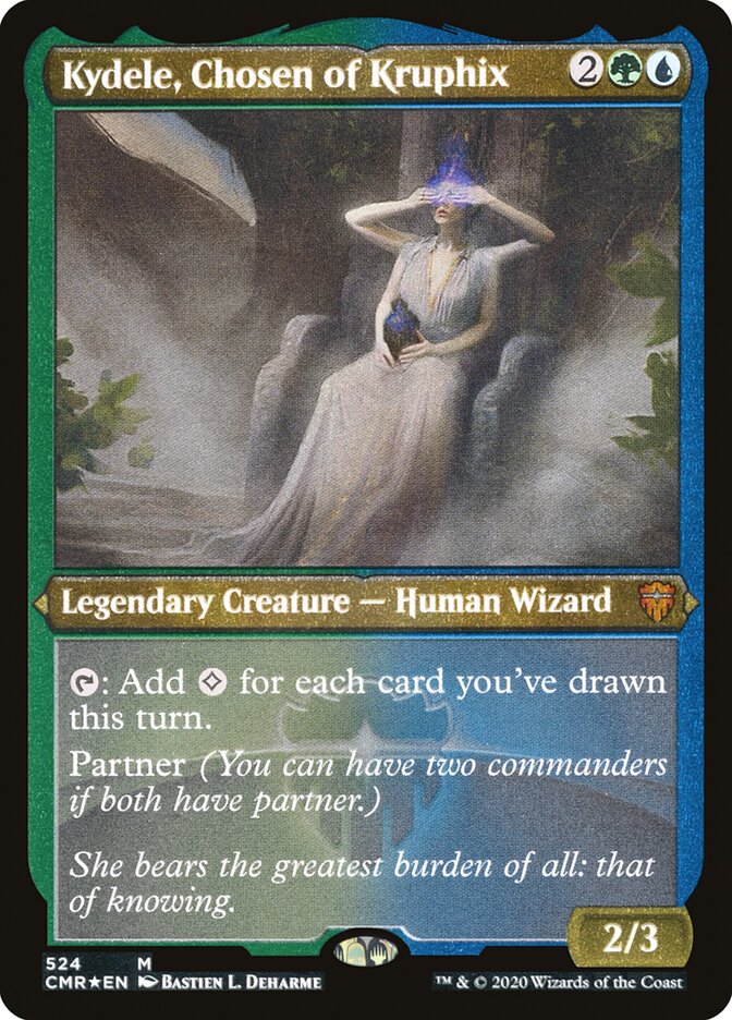 Kydele, Chosen of Kruphix (Etched) [Commander Legends] | Devastation Store